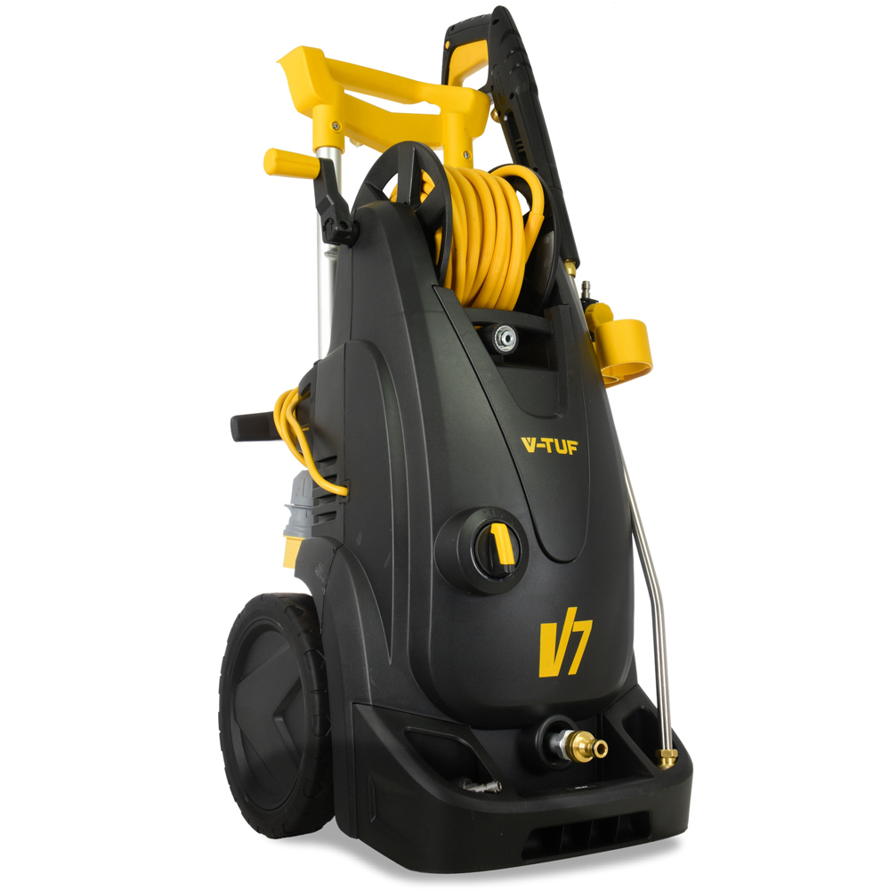 V-TUF V7 110v Tough DIY Site Electric Pressure Washer 150Bar with Accessories and Hose Reel Image 3