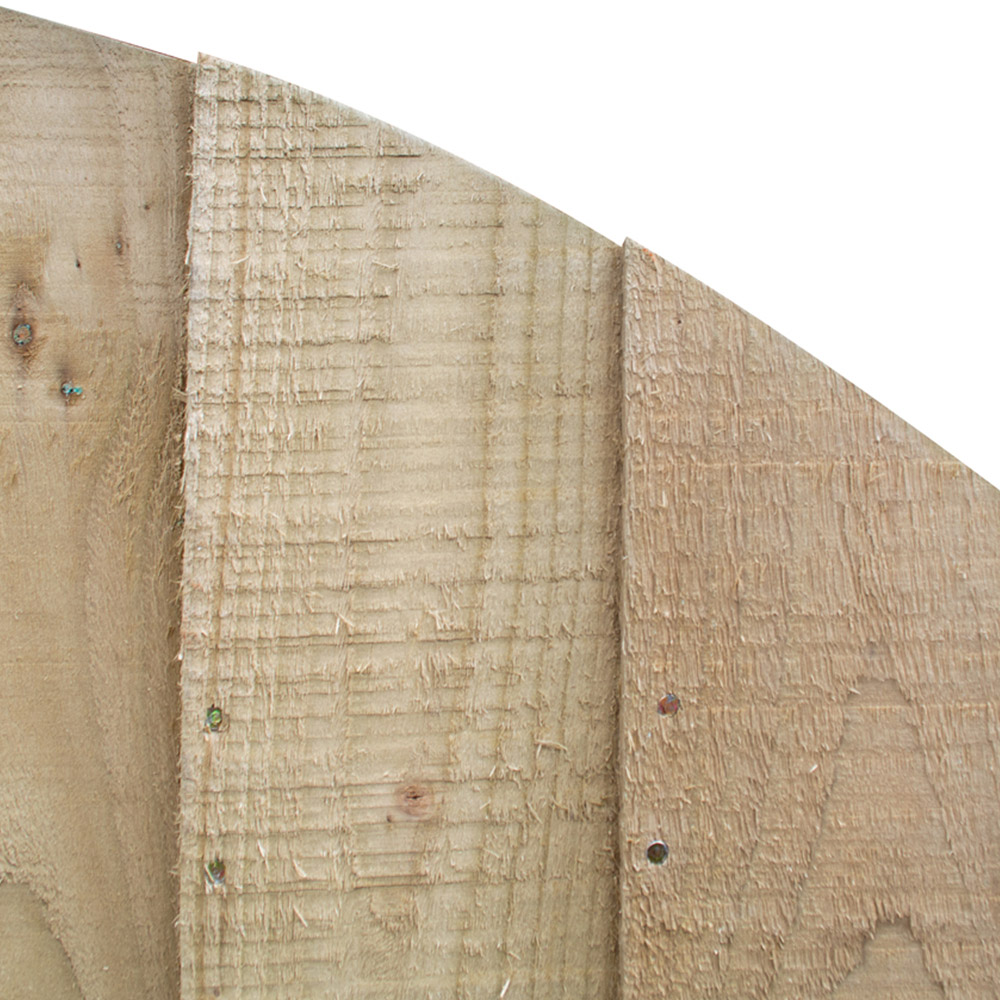 Rowlinson Featheredge Arch Top Wooden Gate Image 5