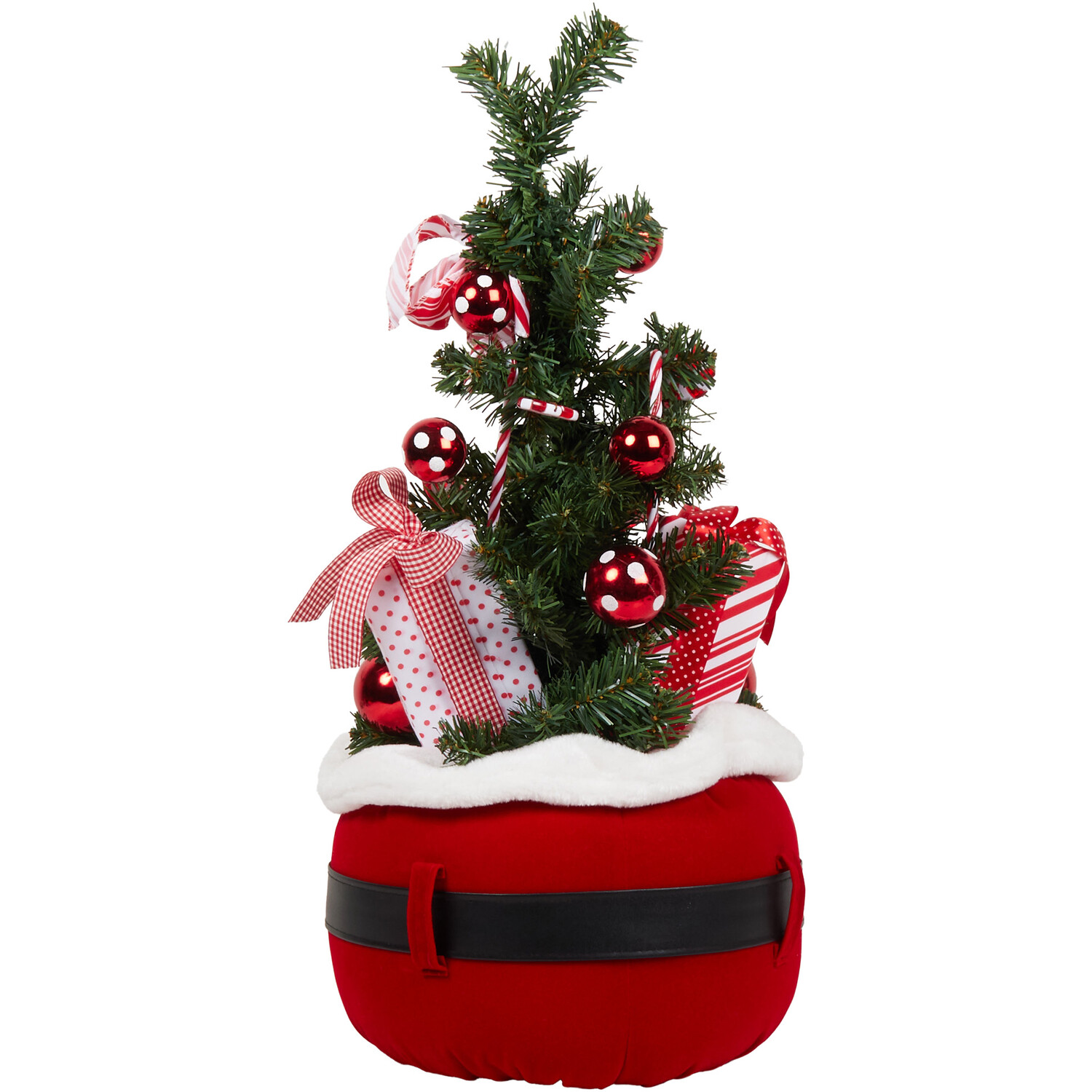 Christmas Tree Present Sack Red - Red Image 6