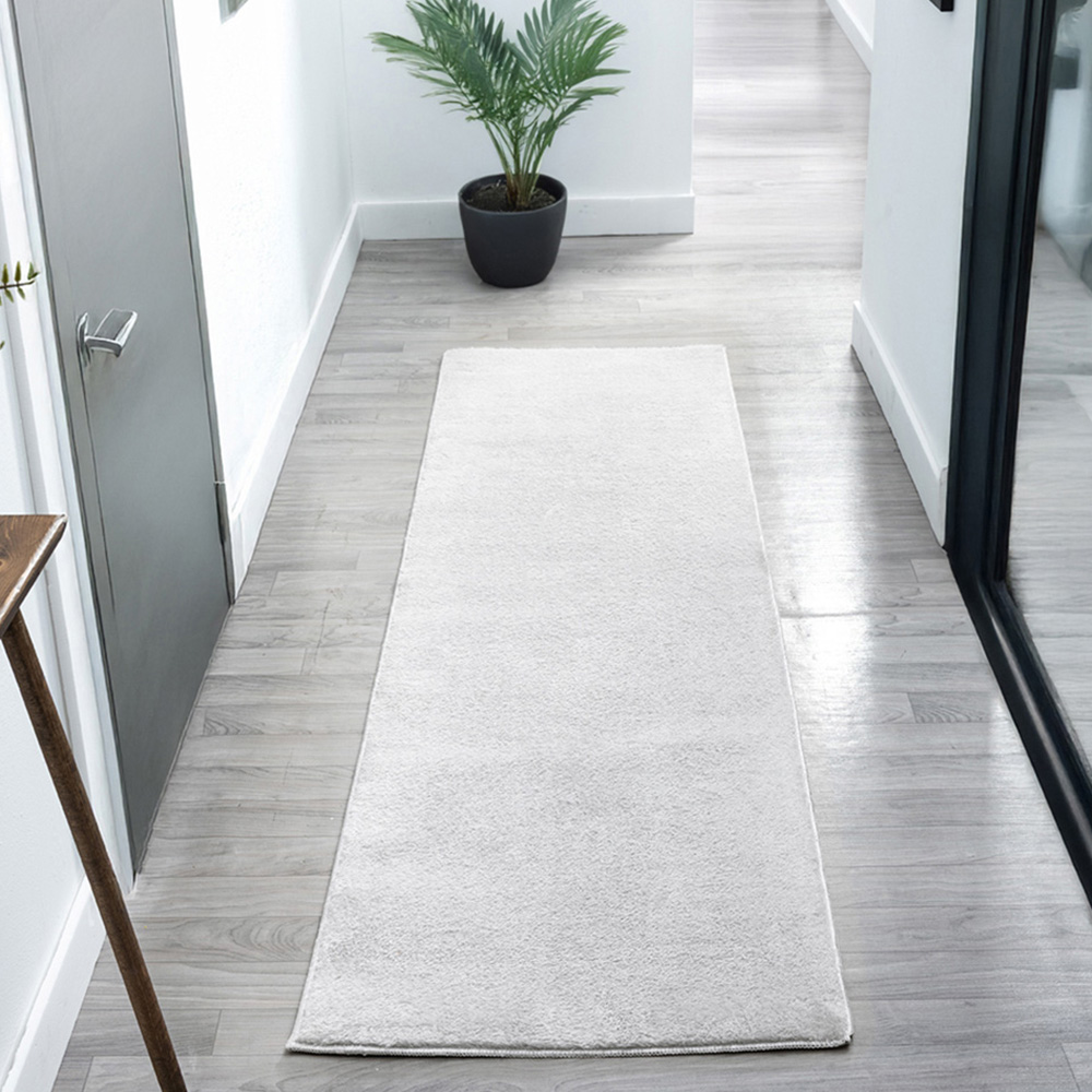 Desire Rugs Comfy Silver Anti Slip Felt Backing Rug 200 x 280cm Image 7