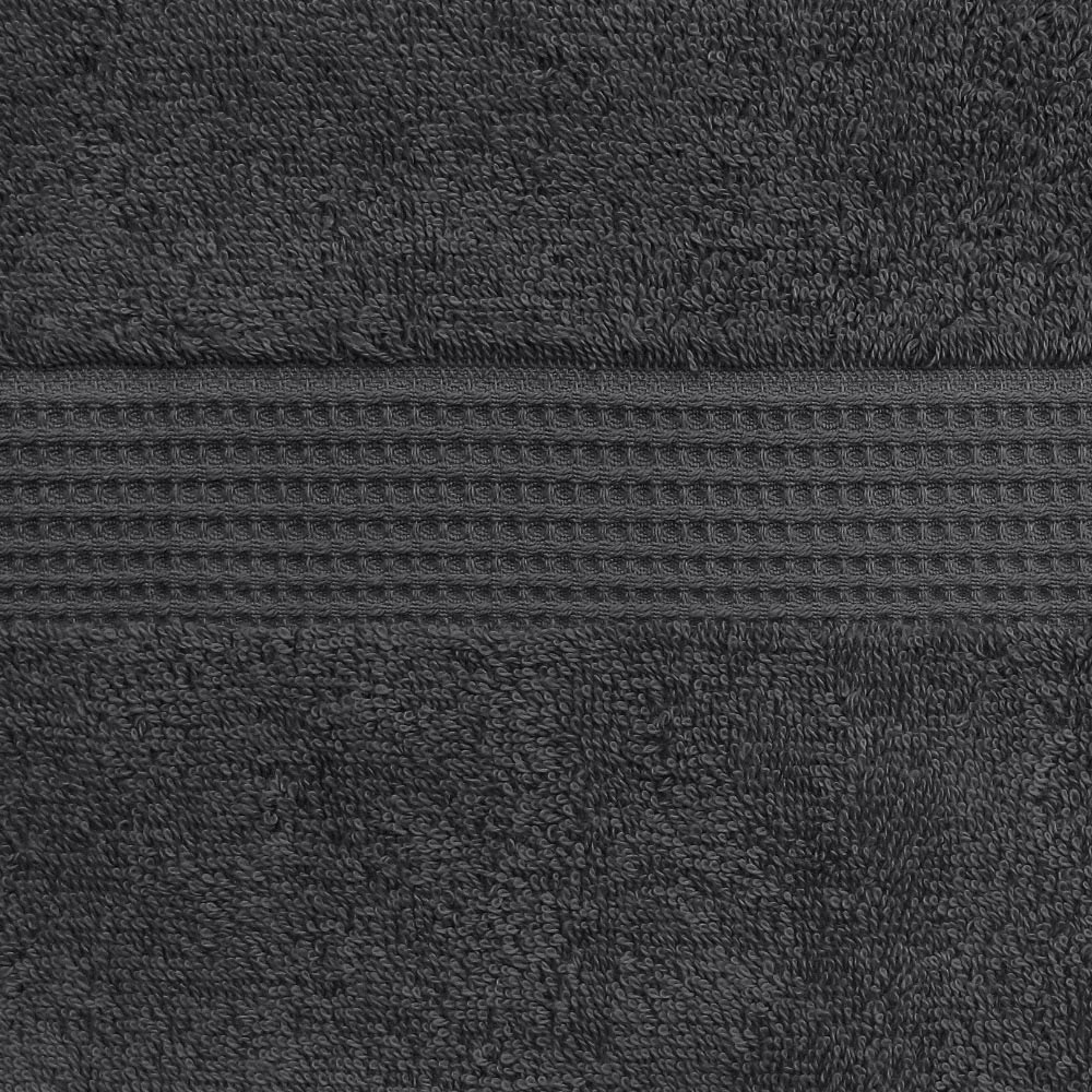 Mayfair Egyptian Cotton Charcoal Bath Towel Set of 2 Wilko