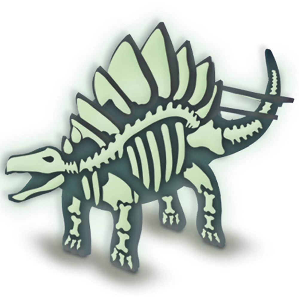 SES Creative Wooden Dino Glow in the Dark Image 3