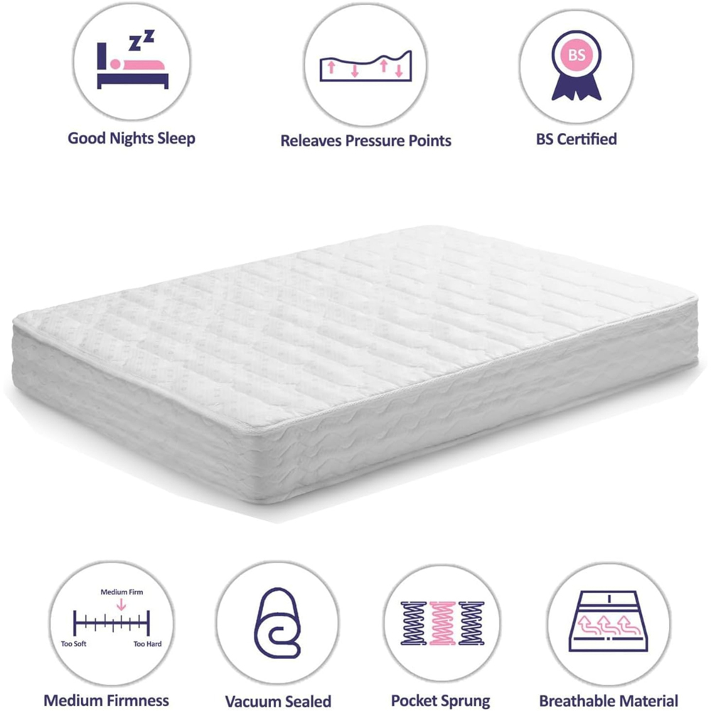 Home Treats Double Velvet Ottoman Bed Frame With Storage and Mattress Image 6