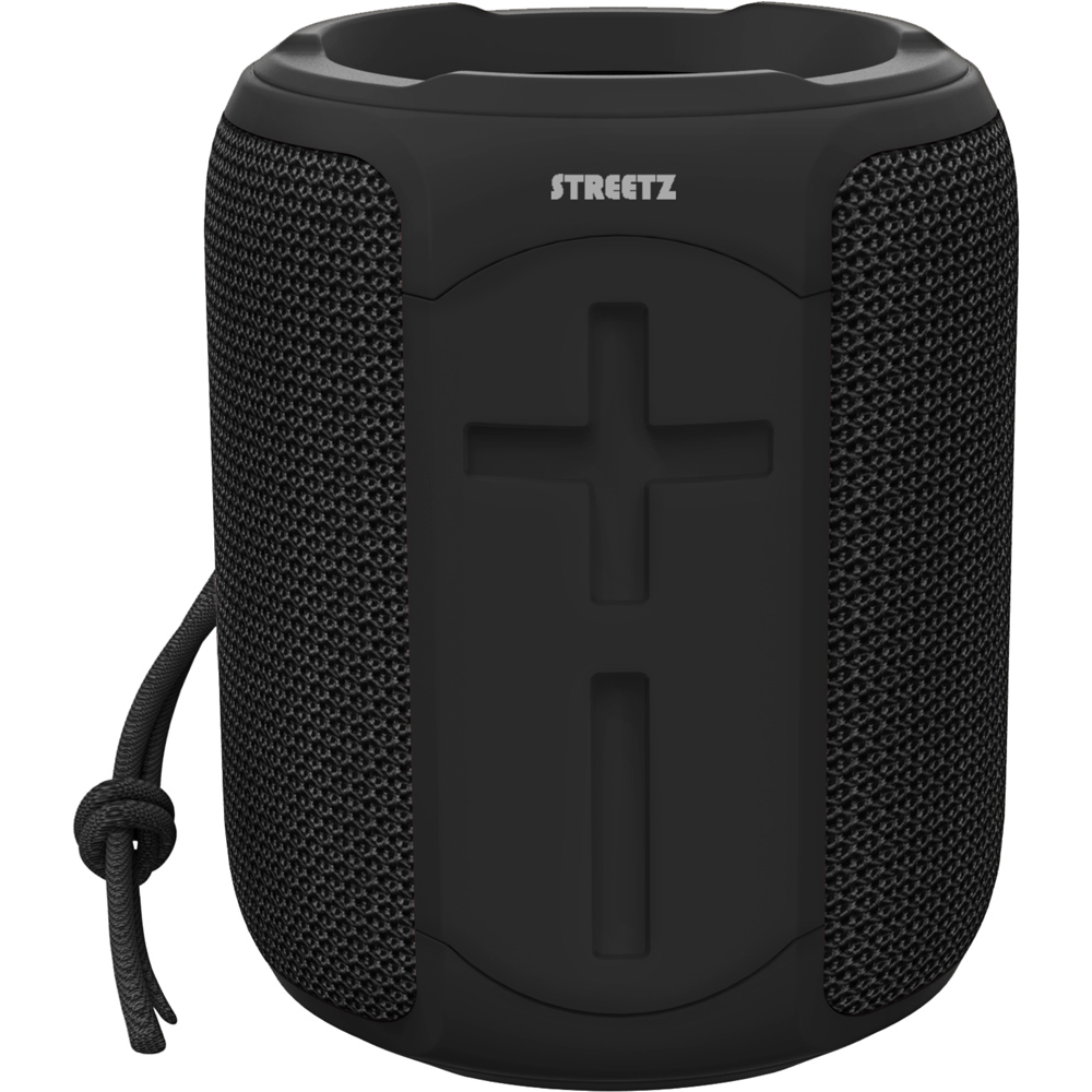 Streetz Black Waterproof Bluetooth Speaker 2 x 5W Image 2