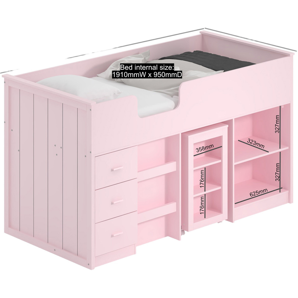 Lexington Mid Sleeper Pink Image 2