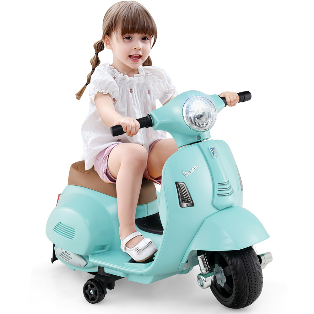 Costway Green Kids Ride On Motorcycle Image 3