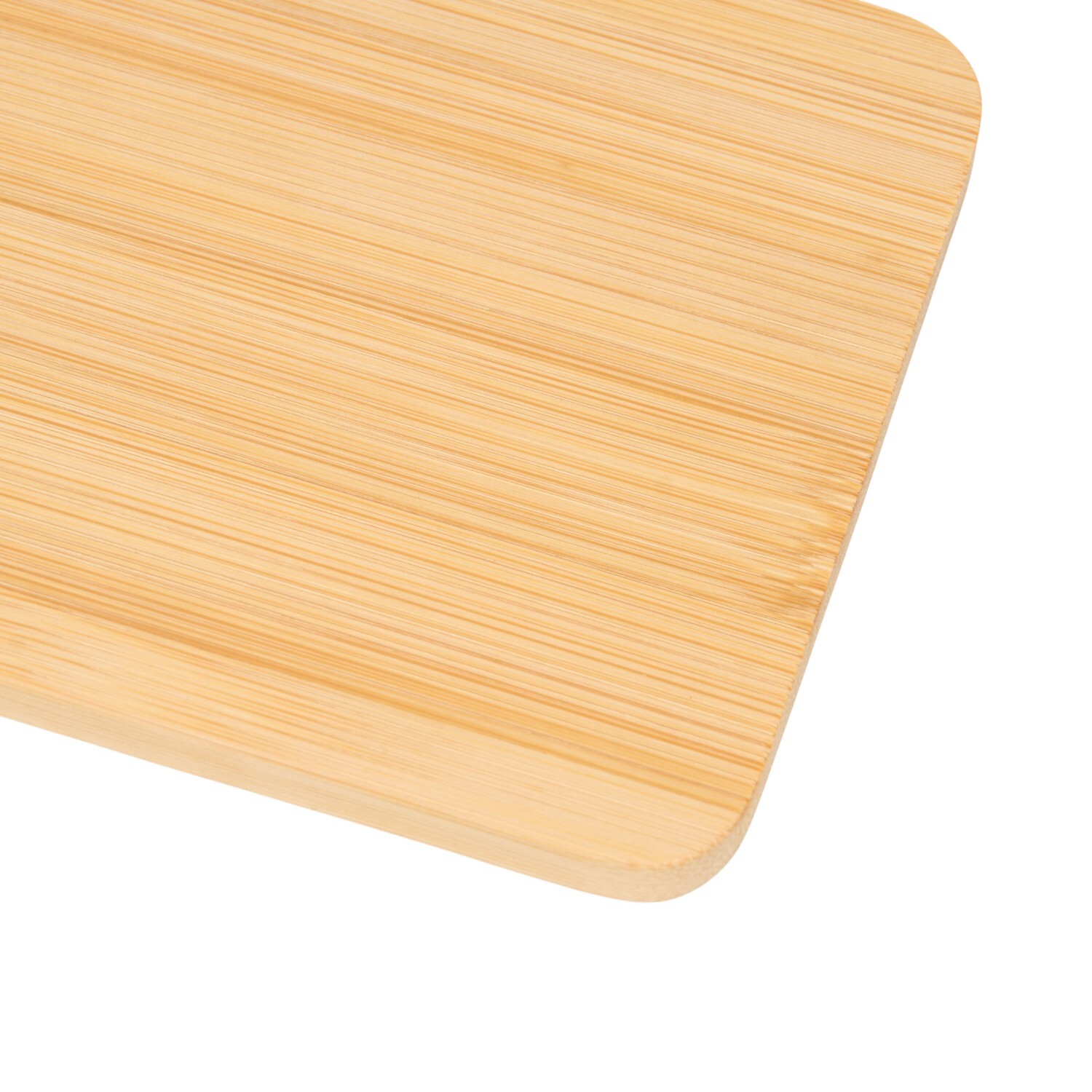 Pack of 4 Bamboo Coasters Natural Image 4