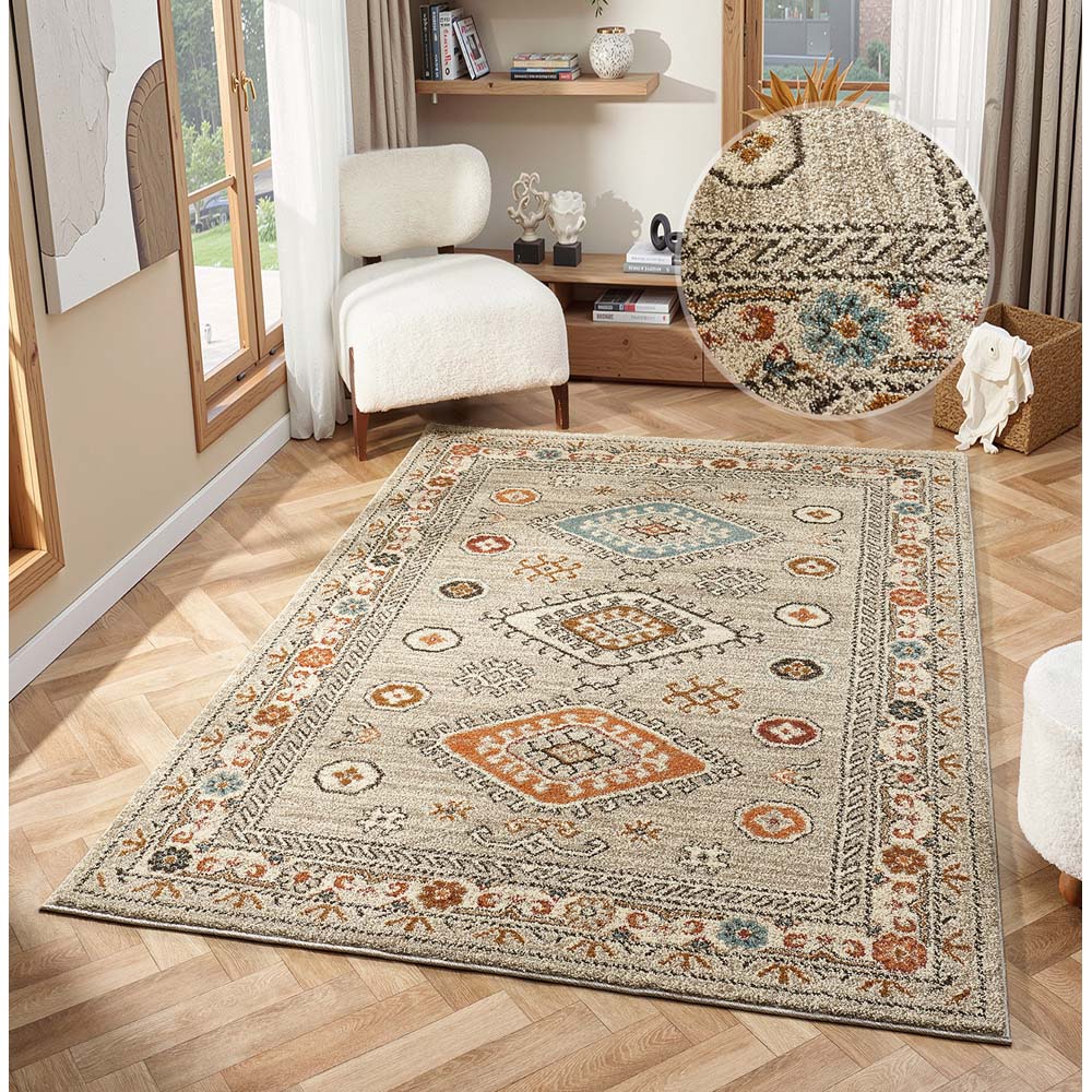 Portland HMC 5567 Grey Cashmere Rug 200 x 290cm Image 4