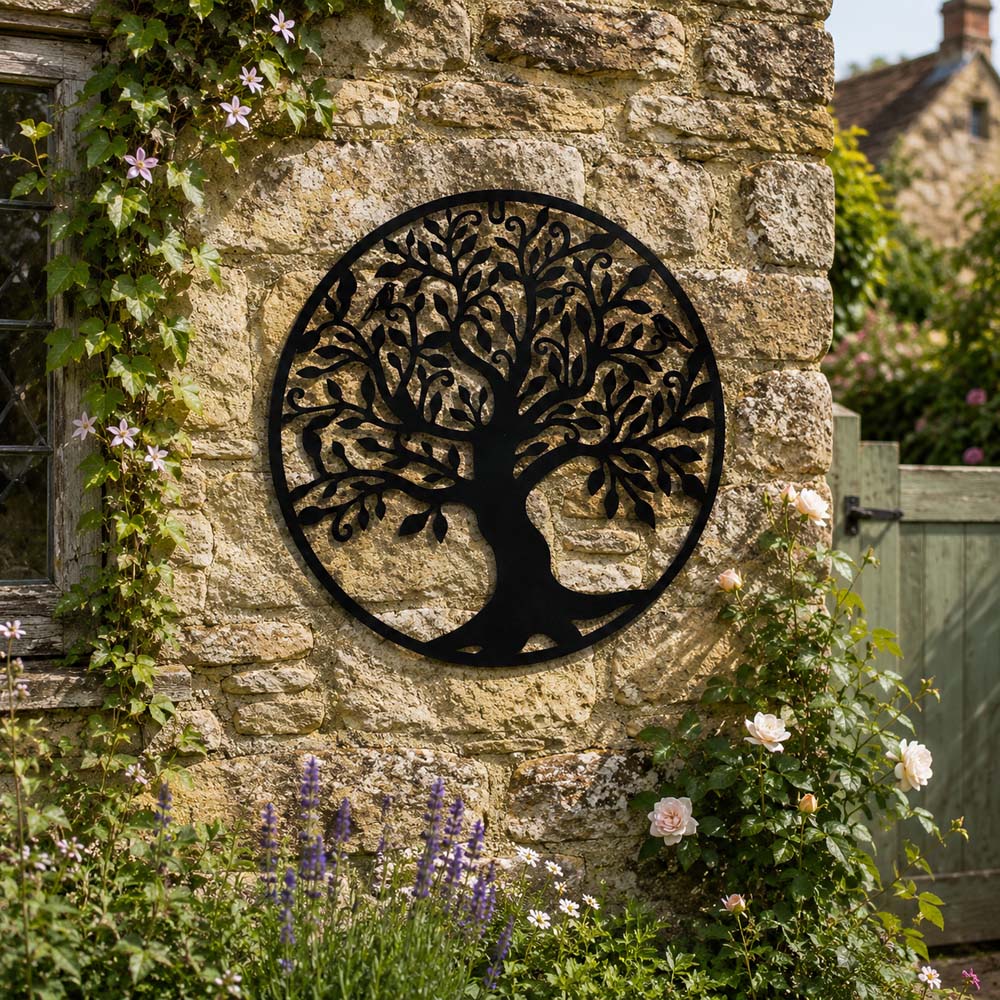 Avilo Tree of Life Wall Art 45 x 45cm Image 4
