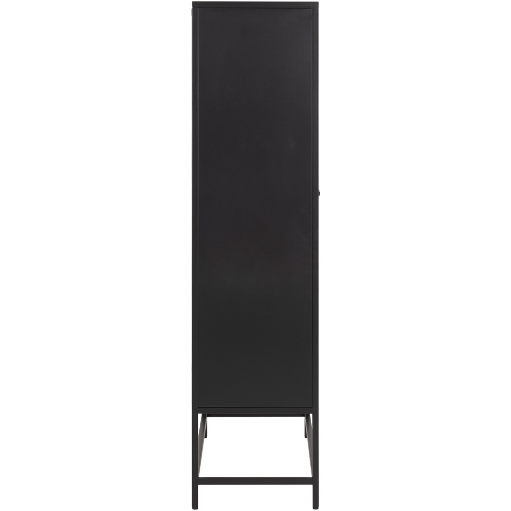 Florence Newcastle 2 Door Matt Black Cabinet Image 3