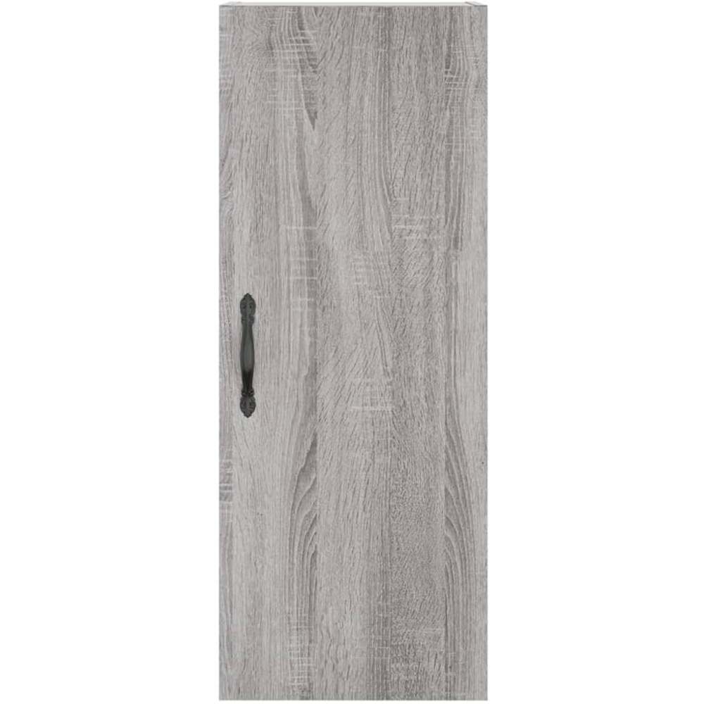 vidaXL Single Door 3 Drawer Grey Sonoma Highboard Image 6
