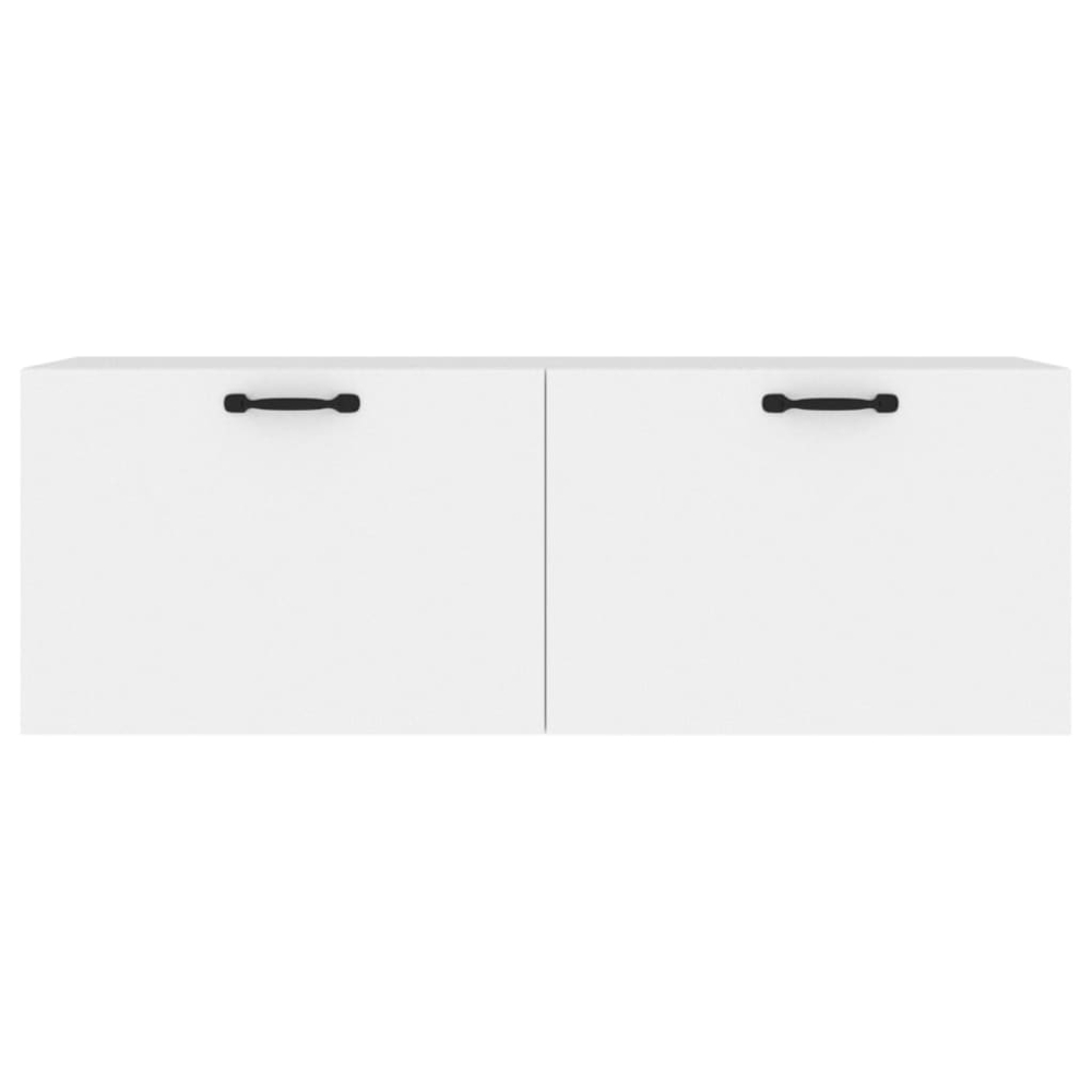 vidaXL Single Door White Wall Cabinet Image 5
