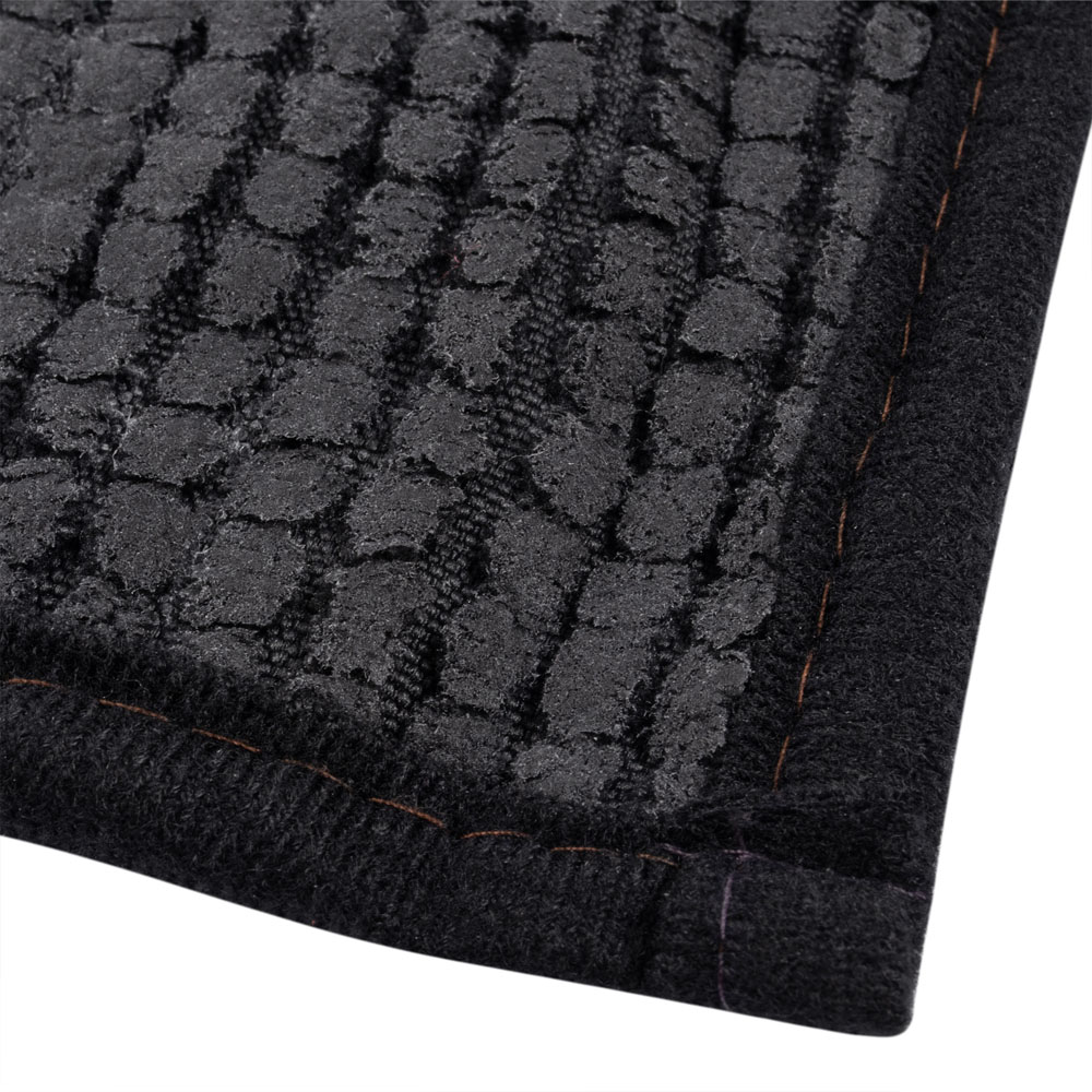 Bunty Medium Black Microfibre Pet Mat Image 7