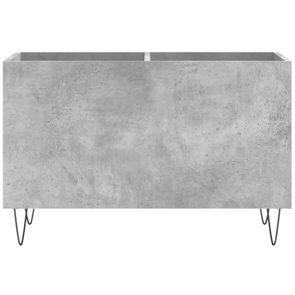 vidaXL Concrete Grey Record Cabinet Image 4