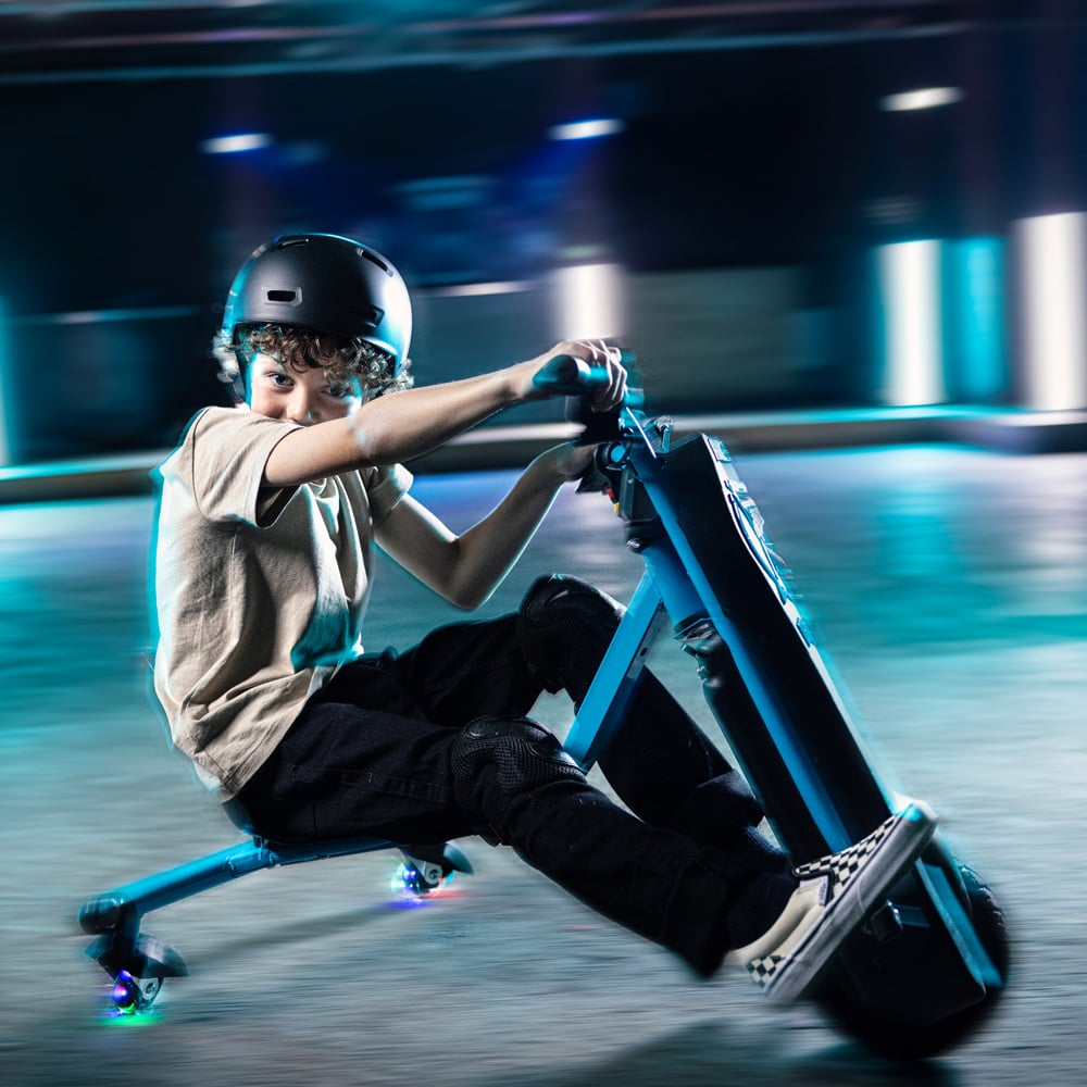 Xootz Blue Cyclone Drift Trike Image 3
