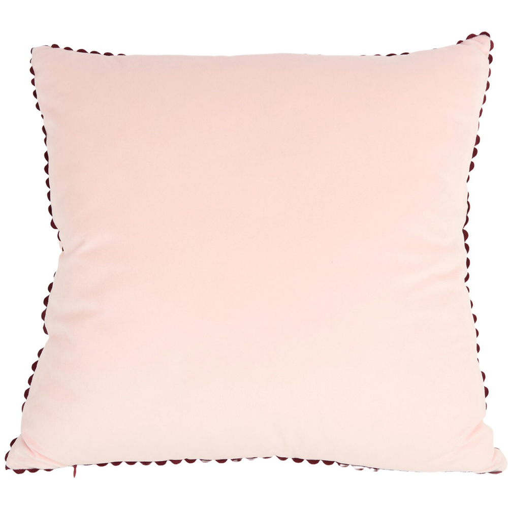 Sparkle Season Velvet Cushion Pink Image 4