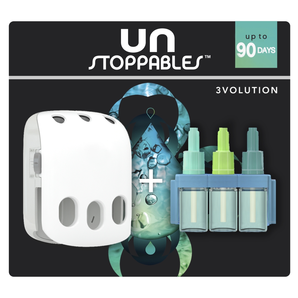 Febreze 3Volution Unstoppables Plug In Starter Kit Fresh Wilko