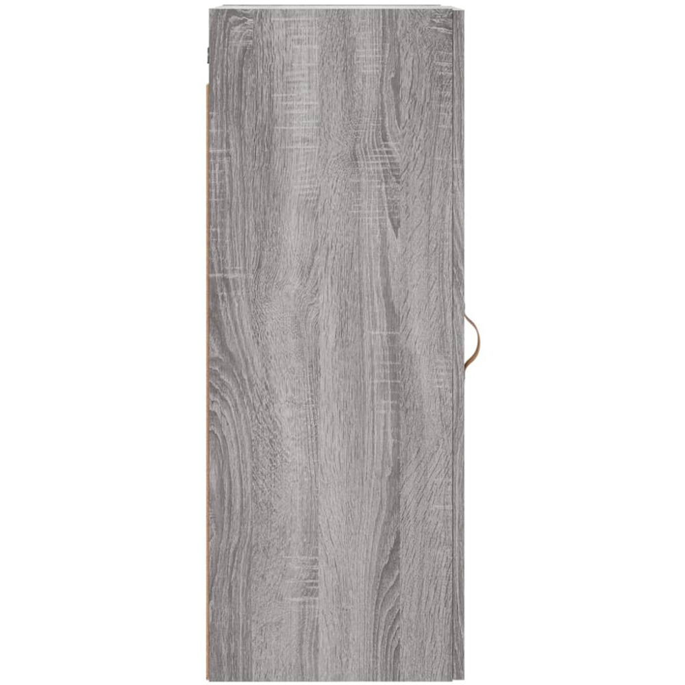 vidaXL Single Door Grey Sonoma Wall Mounted Cabinet Image 6
