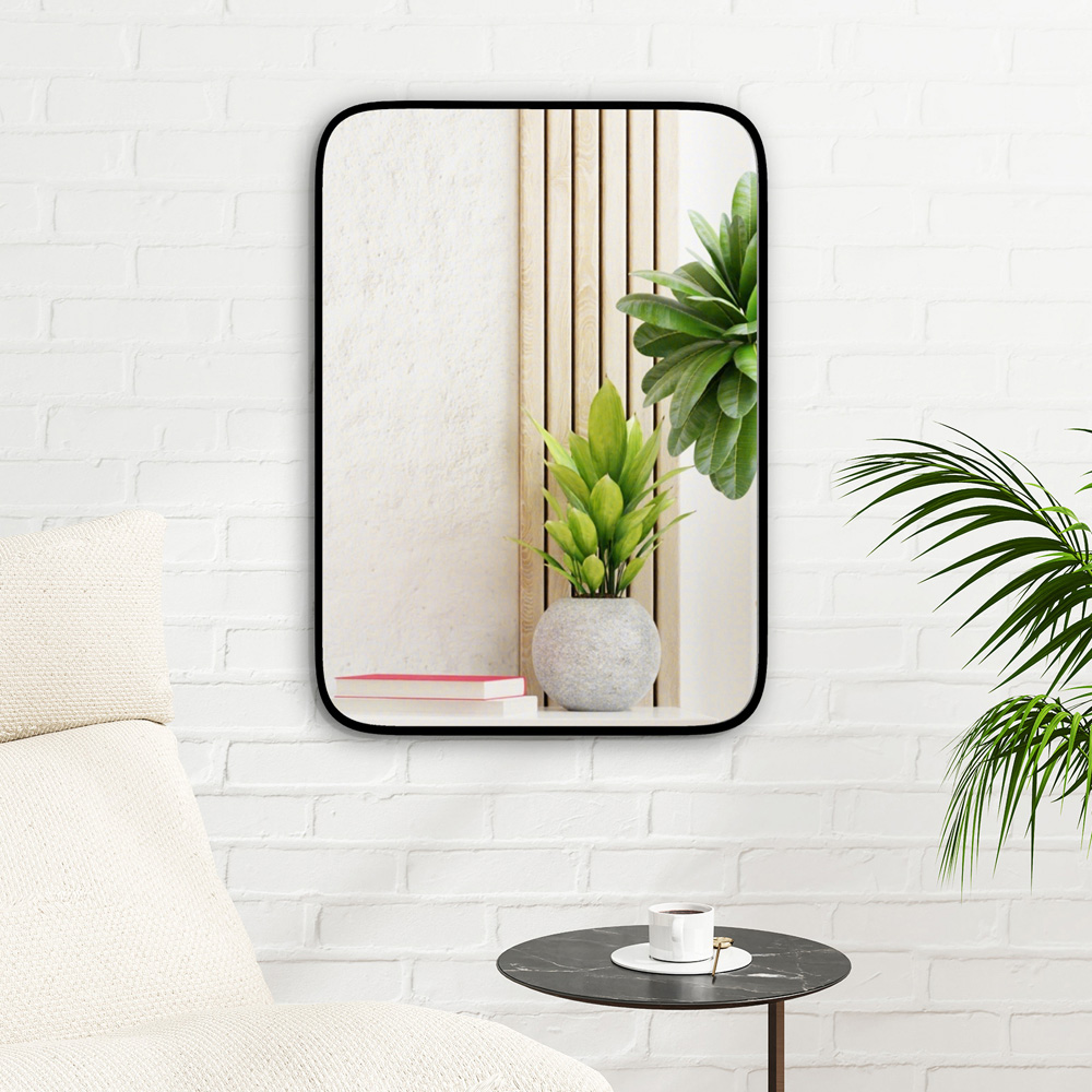Costway Rectangle Bathroom Wall Mirror with Shatter Proof Film Image 2