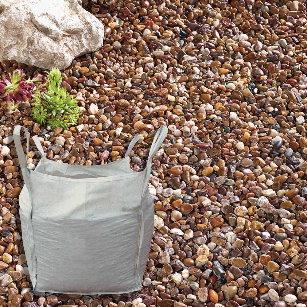 Stylish Stone Bulk Bag 20mm Premium Quartzite Pea 750kg Image 2