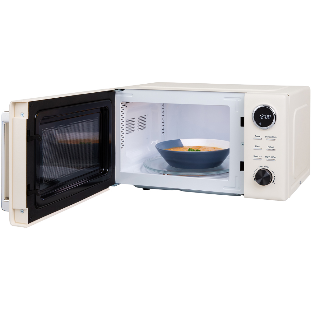 Russell Hobbs Hanley RHMD838JW Jasmine White Digital 20L Microwave Image 3