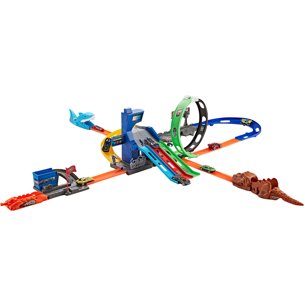 Dino vs Shark Racing Track Image 2