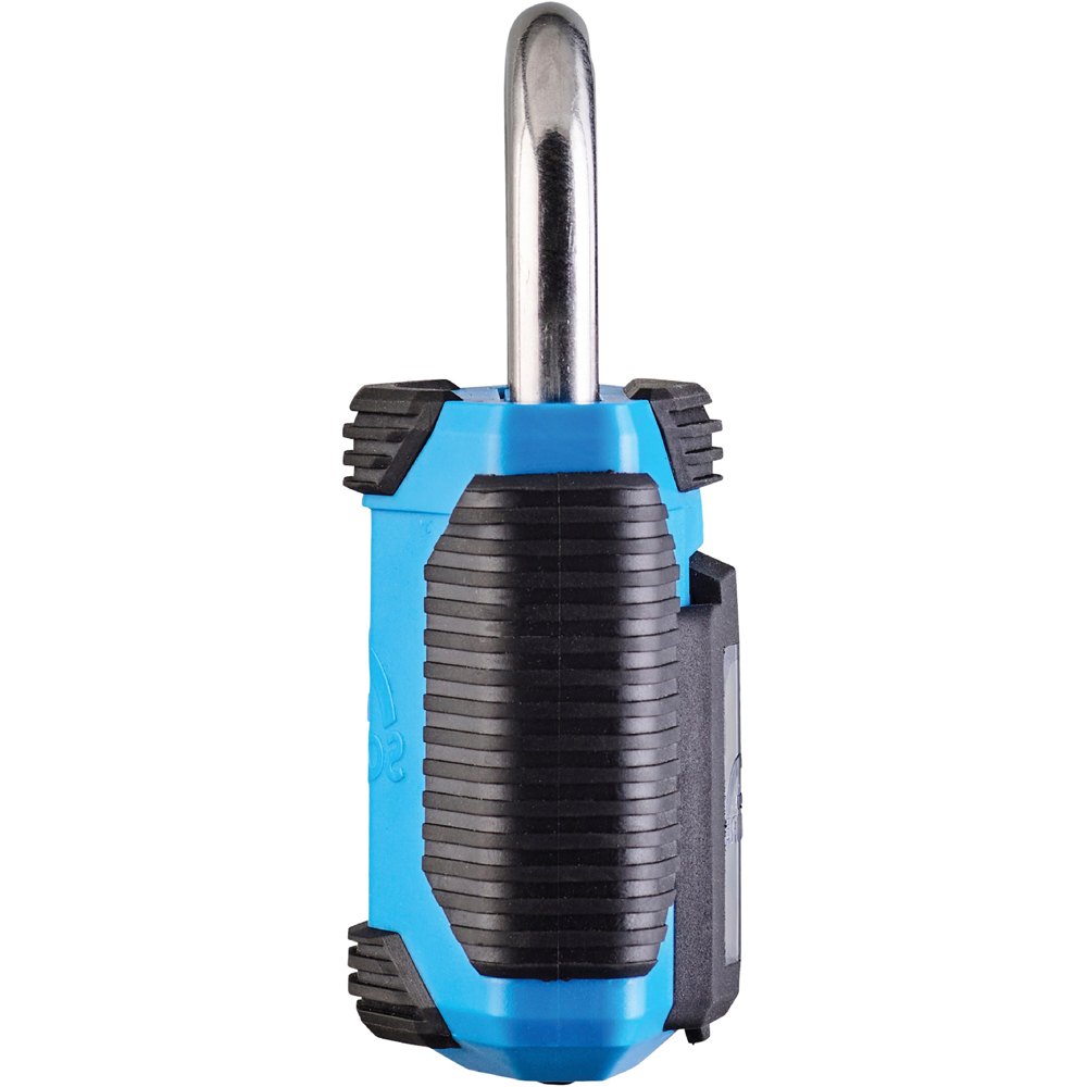 Squire 50mm 4 Wheel Combination Stainless Shackle Padlock Image 4