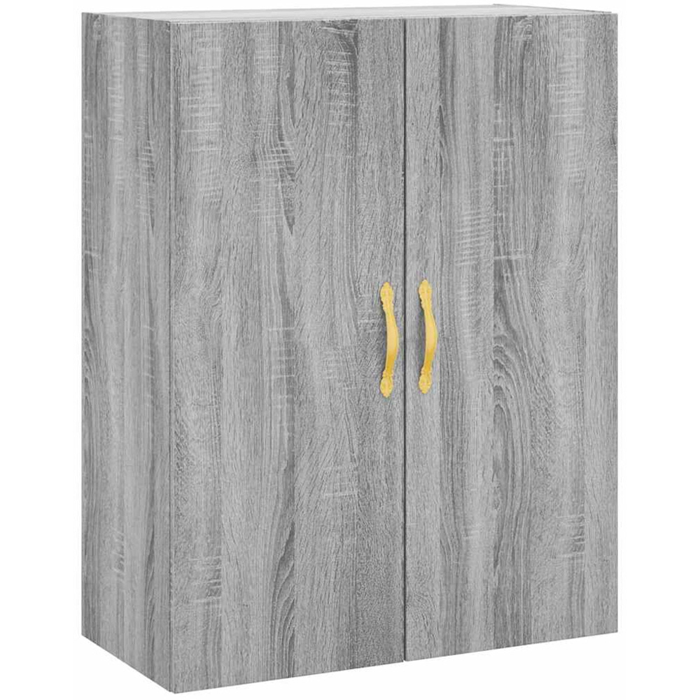 vidaXL 2 Door 3 Shelf Grey Sonoma Highboard Image 5