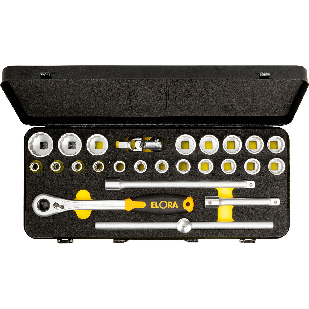 Elora 25 Piece Metric Socket Set Image