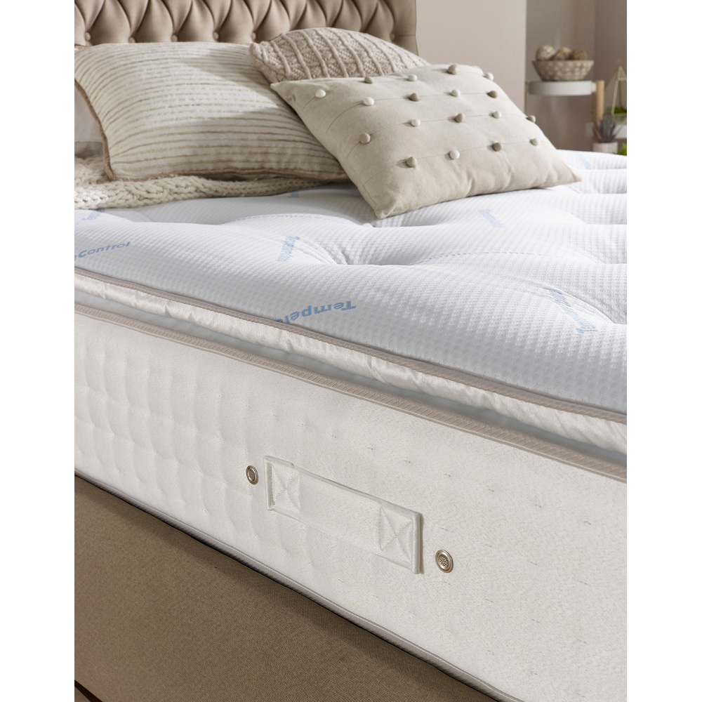 Aspire Super King Size Climate Cool Pillow Top Pocket Mattress Image 2