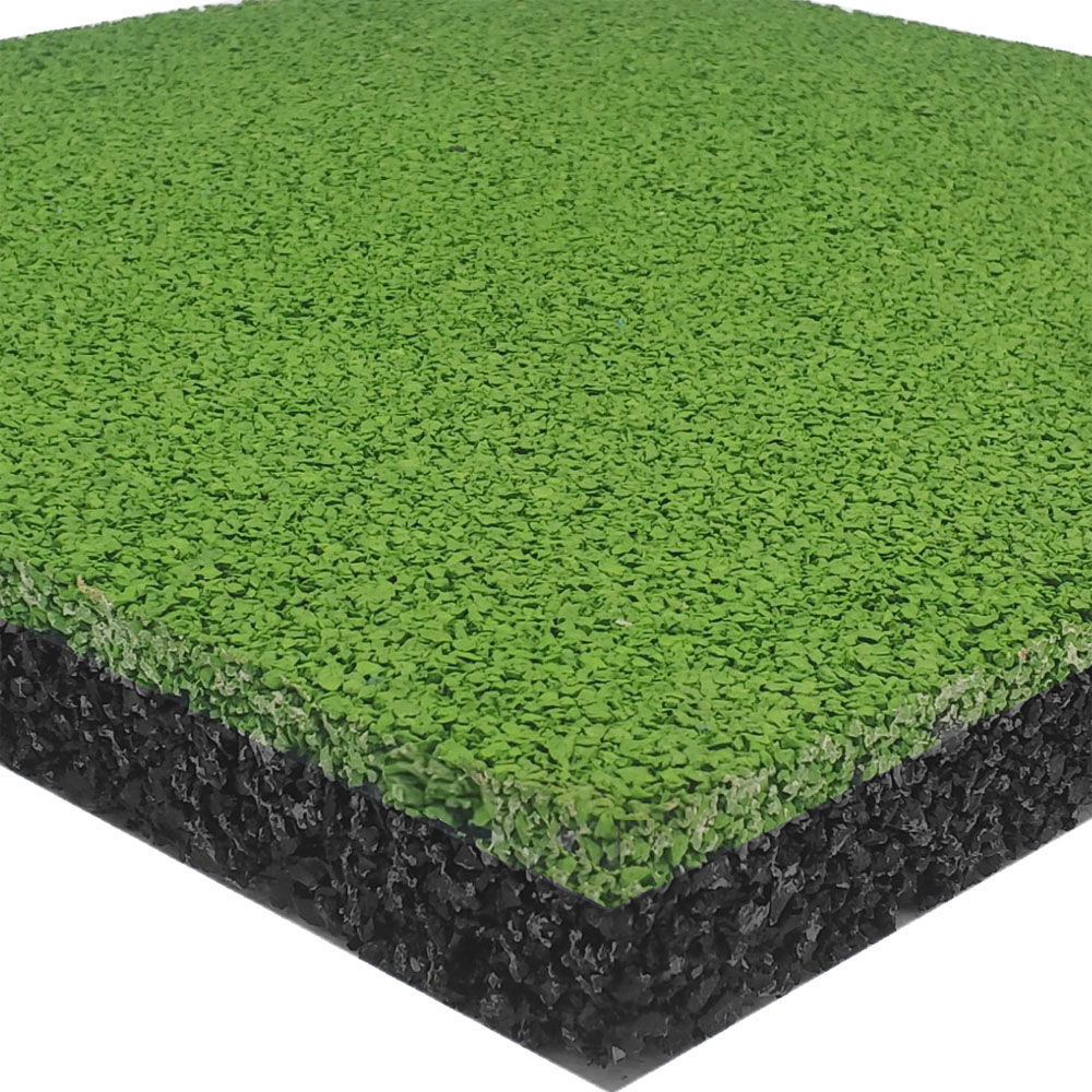 SUDwell Mixed Colour Eco Rubber Paving Tile 80 Pack Image 5