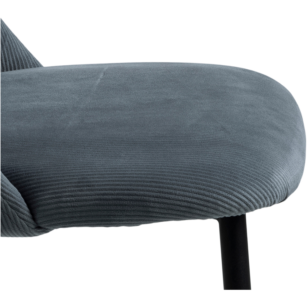 Florence Ines Set of 4 Grey Dining Chair Image 7