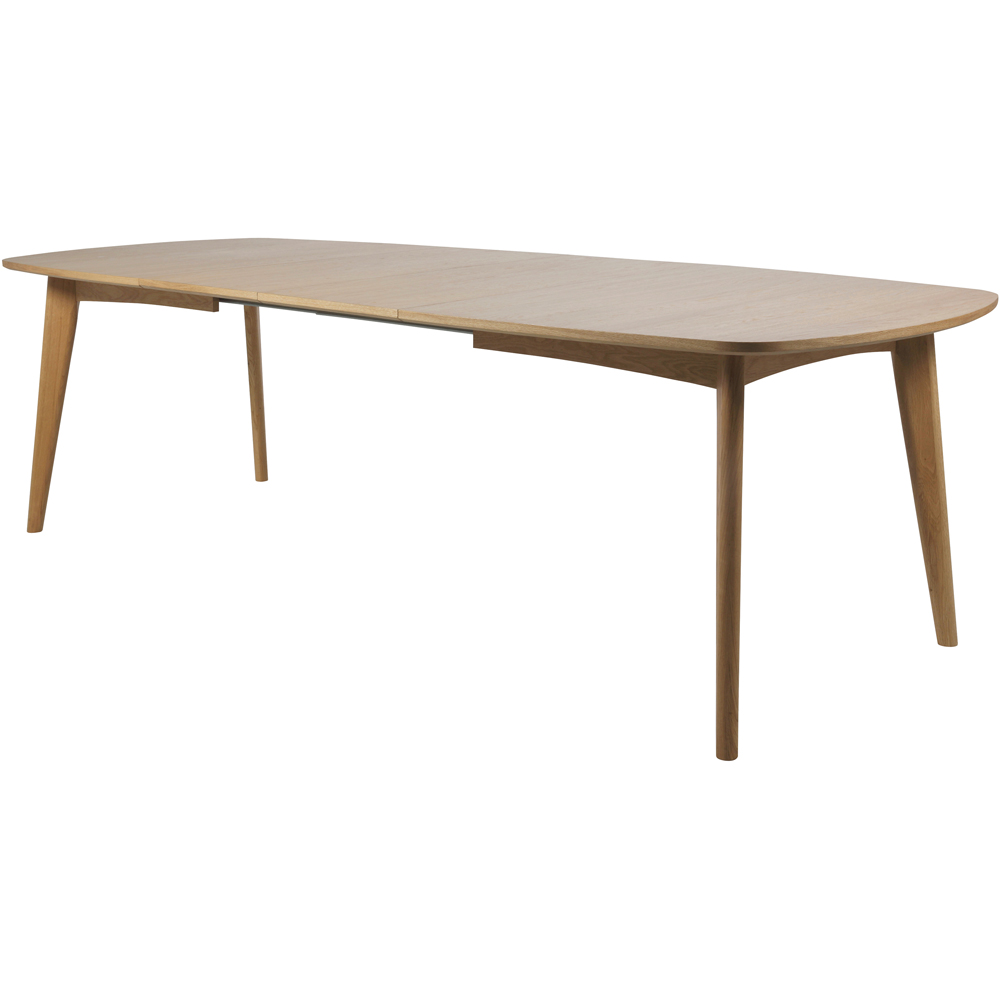 Florence Marte 6 Seater Extendable Dining Table Oak Image 6