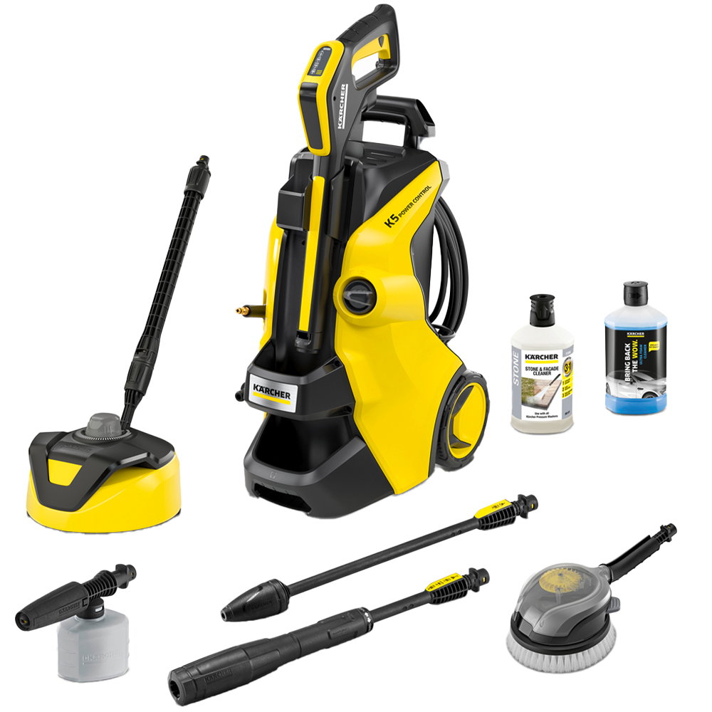 Karcher KAK5PCC&H K5 Power Control Pressure Washer with T5 Patio Cleaner 2100W Image 1
