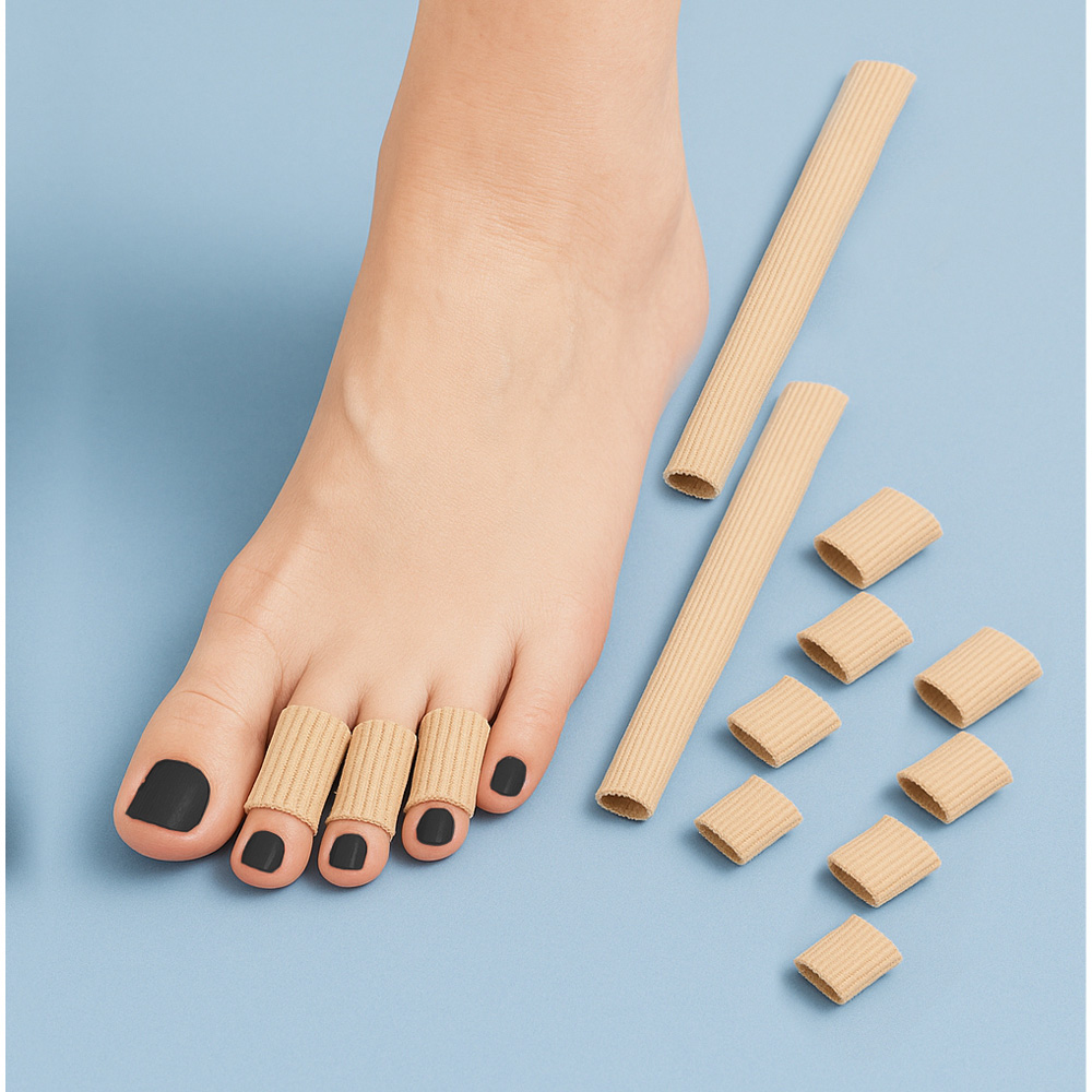 Avilo Gel-Lined Toe Tube Sleeves Image 2