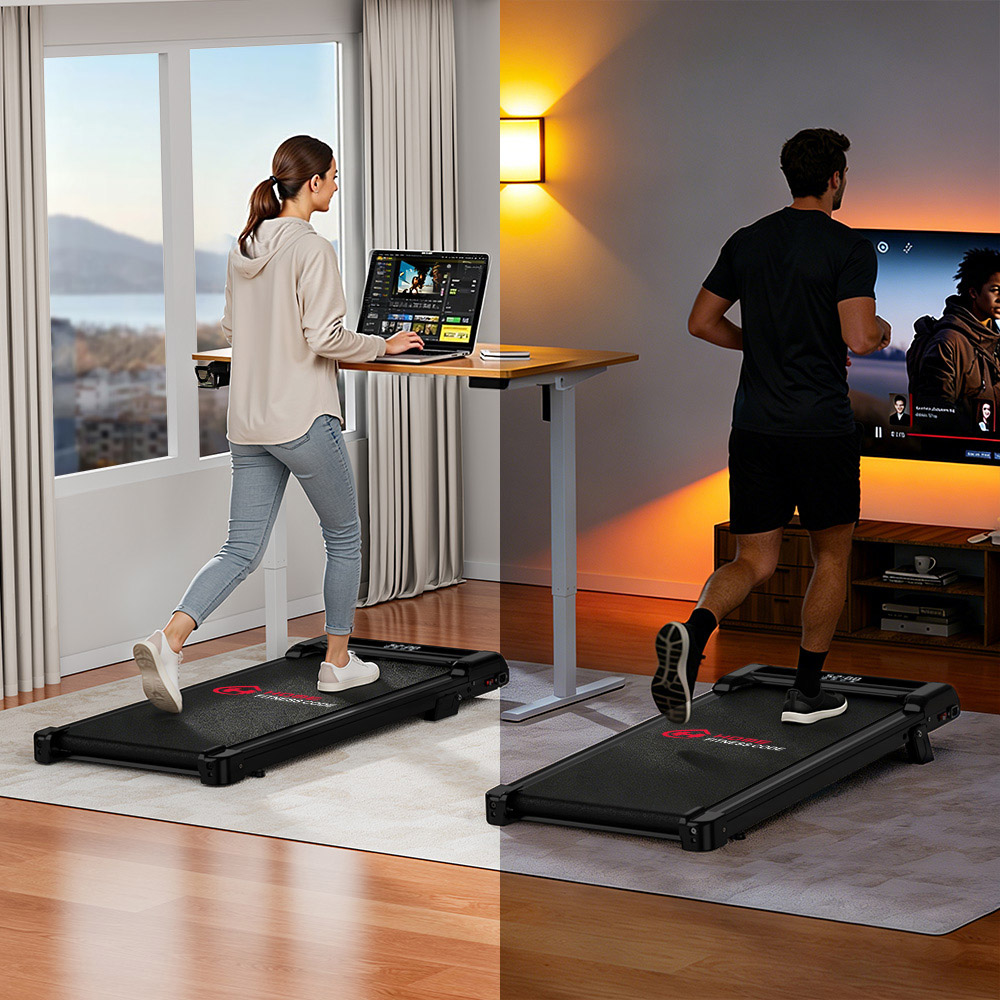 Rattrix Z3 Black Manual Incline Treadmill Image 7