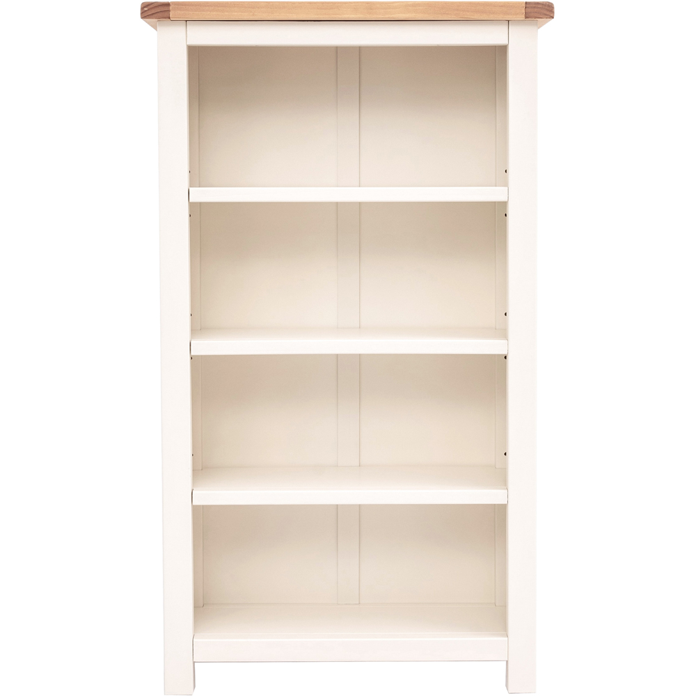 Maggiori 4 Shelf Off White Bookcase Image 2