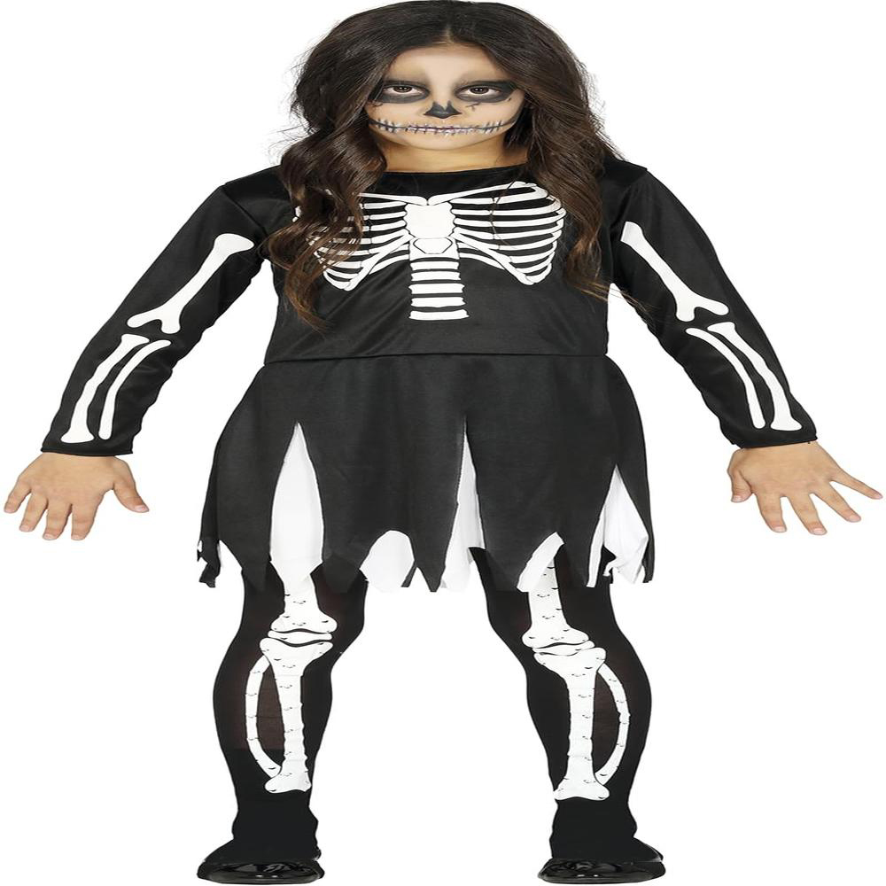 Fiestas Guirca Skeleton Halloween Costume 10 to 12 Years Image 3