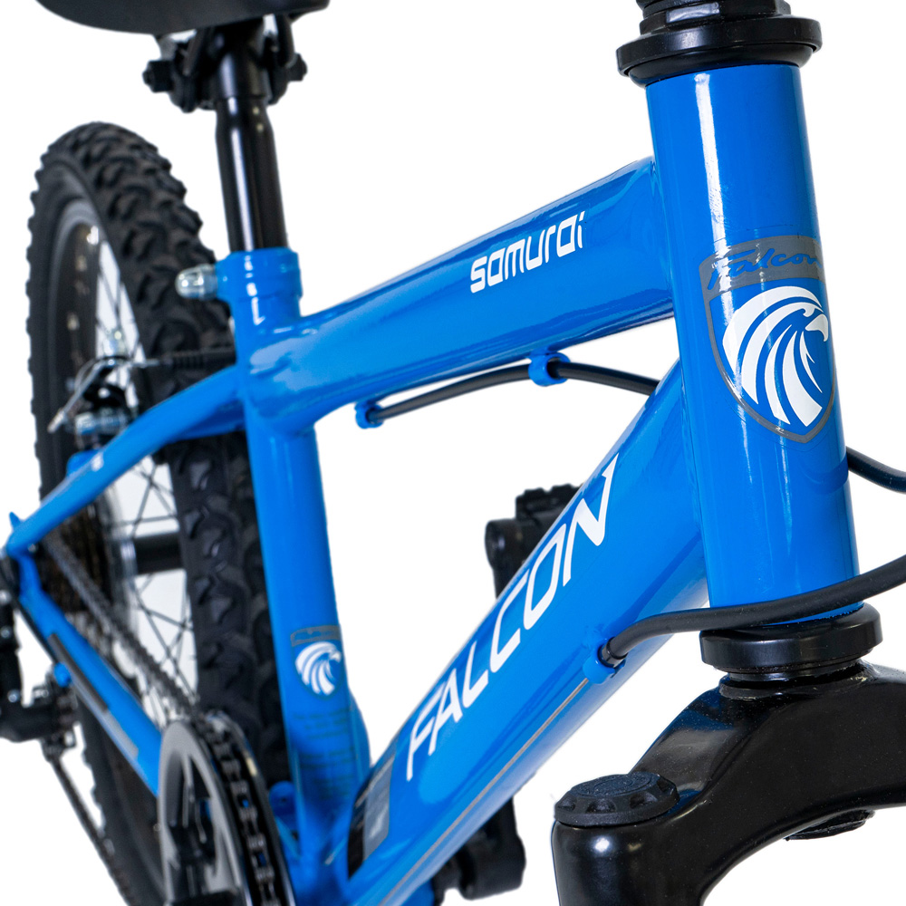 Falcon Samurai Kids 20 inch 6 Speed Blue Mountain Bike Image 9