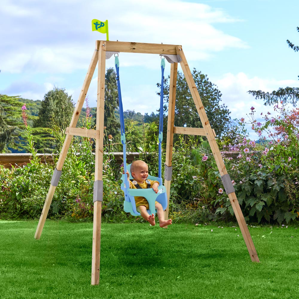 TP Forest Kids Bluey Acorn Growable Swing Set with Quadpod Seat Image 2