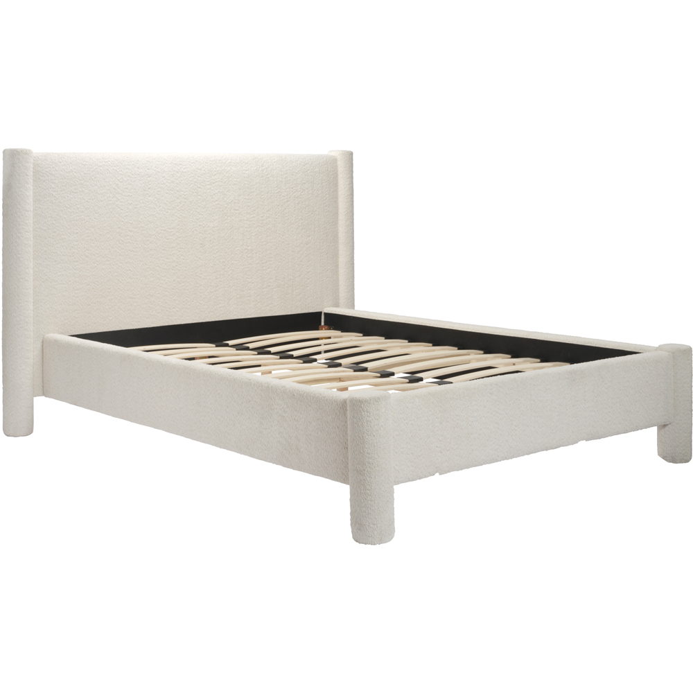 LPD Home Dena Snow Double Bed Image 2