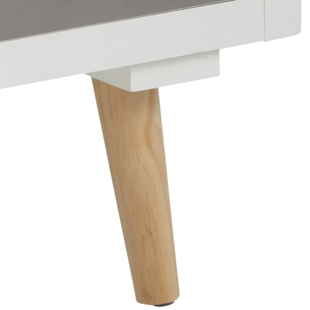 Florence Thais 11 Drawer White Chest of Drawers Image 6