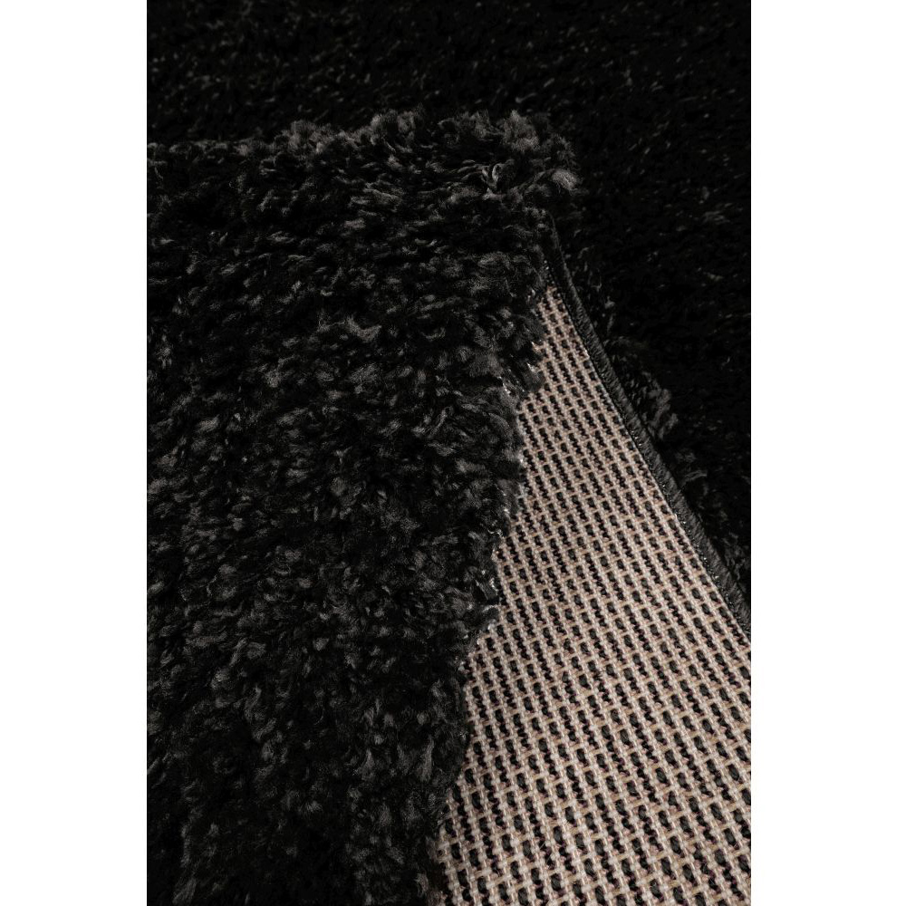 Homemaker Jazz Black Shaggy Runner 67 x 200cm Image 3