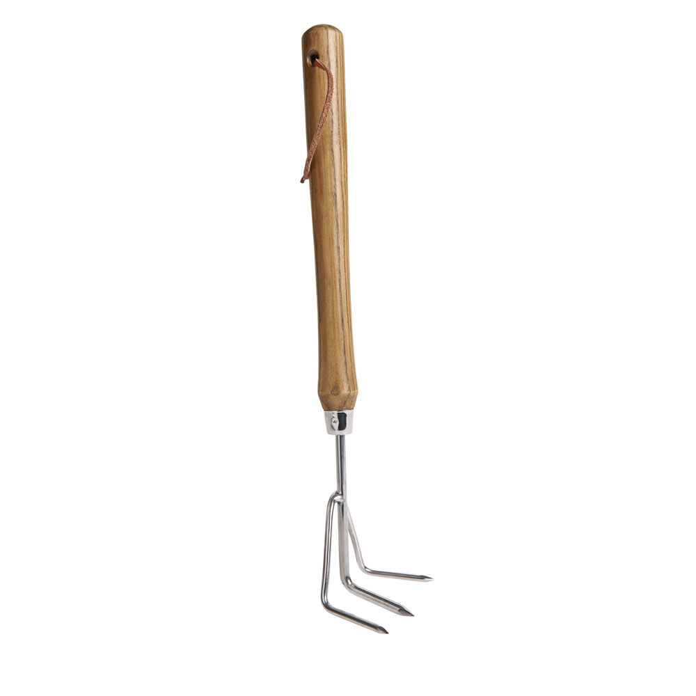 Wilko Mid Handle Cultivator Stainless Steel Image 2