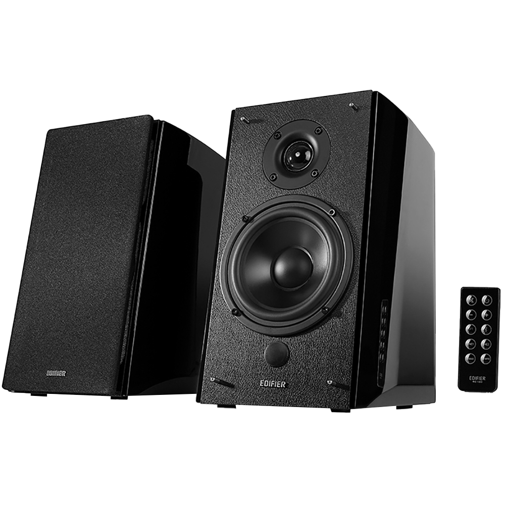Edifier R2000DB 2.0 Gloss Black Bluetooth Bookshelf Speaker Set 120W Image 1