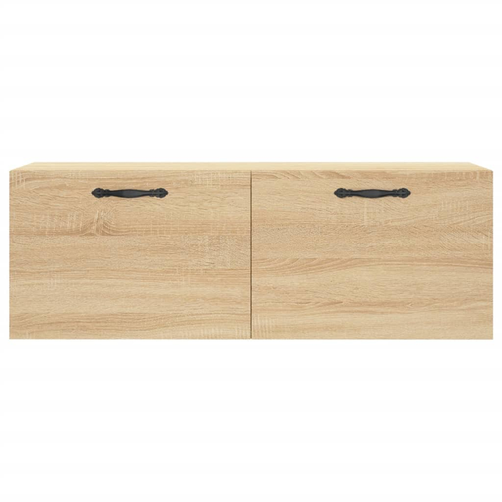 vidaXL 2 Door Sonoma Oak Wall Cabinet Image 5