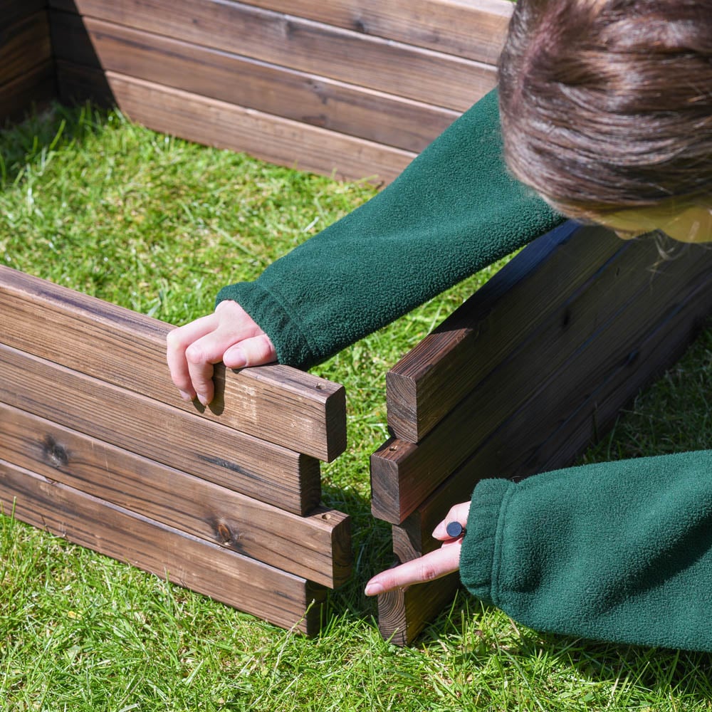 Garden Gear Wooden Raised Garden Bed 60 x 60cm Image 3