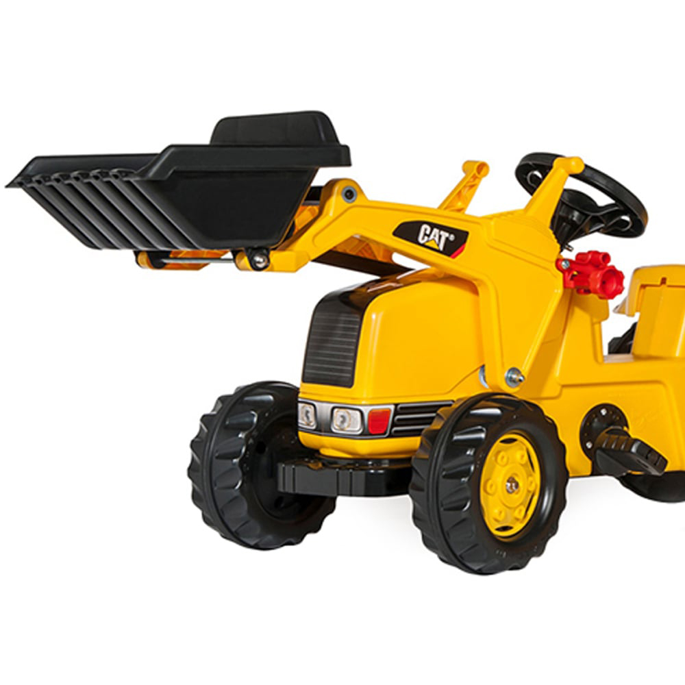 Rolly Toys CAT Tractor with Front Loader and Trailer Image 2