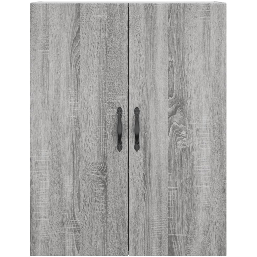 vidaXL 4 Door 2 Drawer Grey Sonoma Highboard Image 6