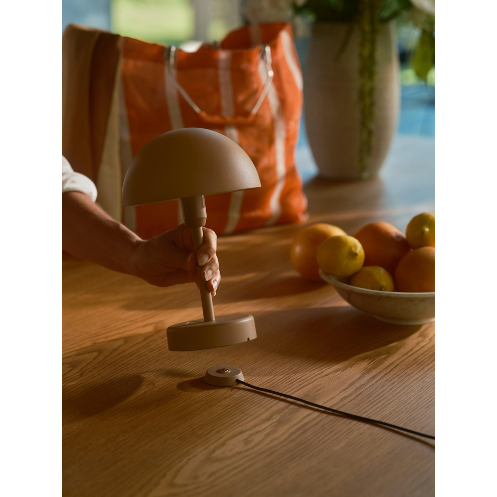 Nordlux Ellen To-Go Brown Portable Battery Table Lamp Image 8